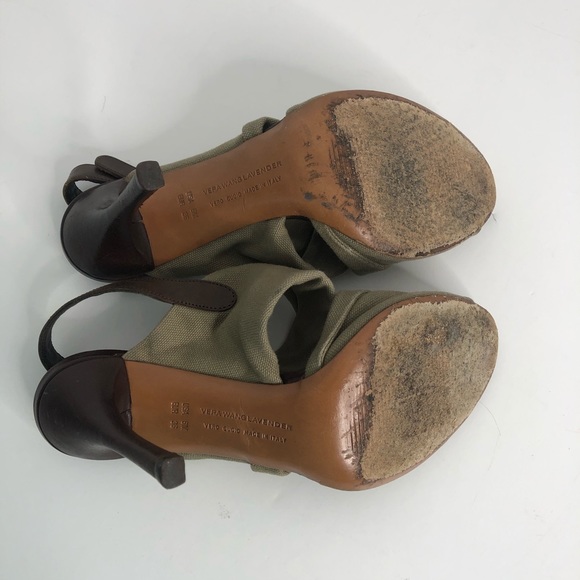 Vera Wang Lavender Label George Slingback Heels 6 - Picture 7 of 8